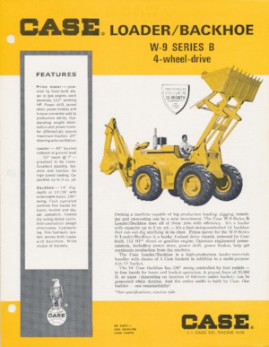 Chargeuses pelleteuses Case W-9 