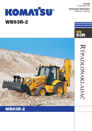 Chargeuses pelleteuses Komatsu WB93R-2