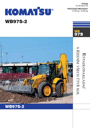 Chargeuses pelleteuses Komatsu WB97S-2