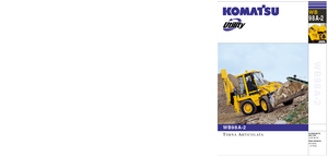 Chargeuses pelleteuses Komatsu WB98A-2