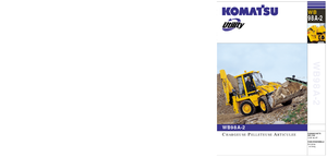 Chargeuses pelleteuses Komatsu WB98A-2