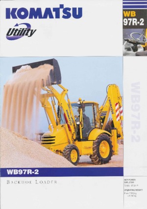 Chargeuses pelleteuses Komatsu WB97R-2