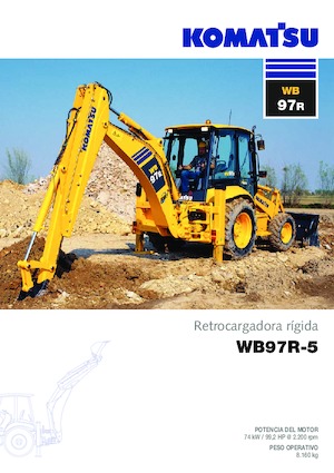 Chargeuses pelleteuses Komatsu WB97R-5 
