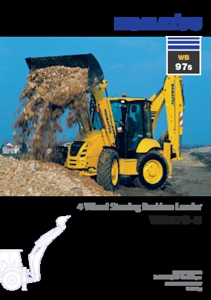 Chargeuses pelleteuses Komatsu WB97S-5 