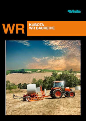 Enrubanneuse Kubota WR1850 C 