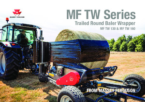 Enrubanneuse Massey Ferguson TW 160
