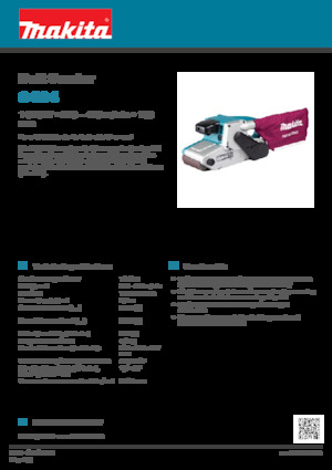 Ponceuses à bande Makita 9404