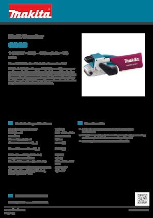 Ponceuses à bande Makita 9903