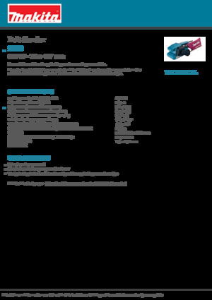 Ponceuses à bande Makita 9910