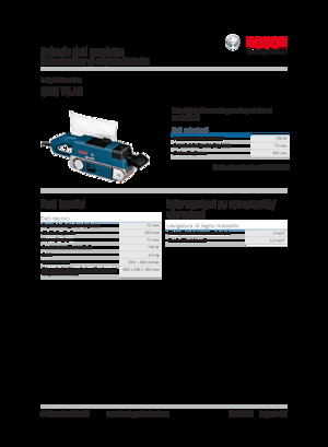 Ponceuses à bande Bosch GBS 75 AE