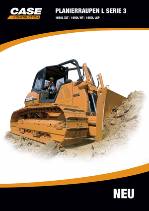 Bulldozers Case 1650 L WT