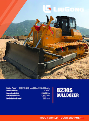 Bulldozers Liugong B230S