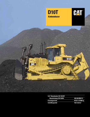 Bulldozers Caterpillar D10T