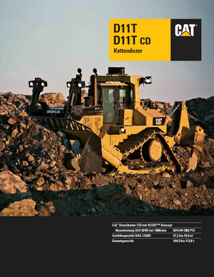 Bulldozers Caterpillar D11T