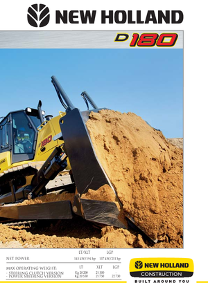 Bulldozers New Holland D180B LT