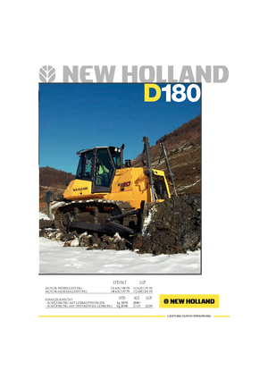 Bulldozers New Holland D180B LT