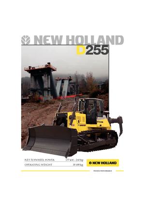Bulldozers New Holland D 255