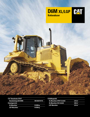 Bulldozers Caterpillar D 6 M XLSU