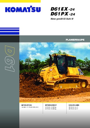Bulldozers Komatsu D61EX-24E0