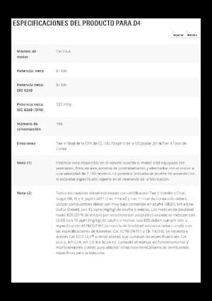 Bulldozers Caterpillar D4 XL