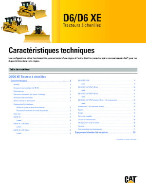 Bulldozers Caterpillar D6