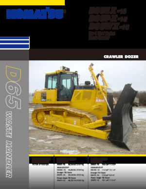 Bulldozers Komatsu D65EX-18 WH