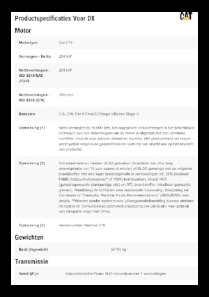 Bulldozers Caterpillar D8