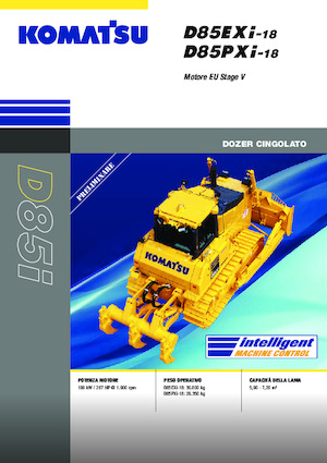 Bulldozers Komatsu D85PXi-18E0