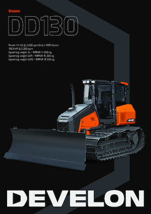 Bulldozers Develon DD130XL 