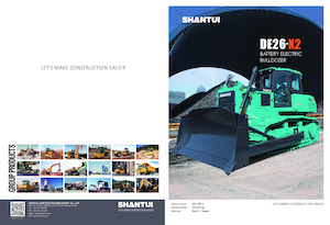 Bulldozers Shantui DE26-X2