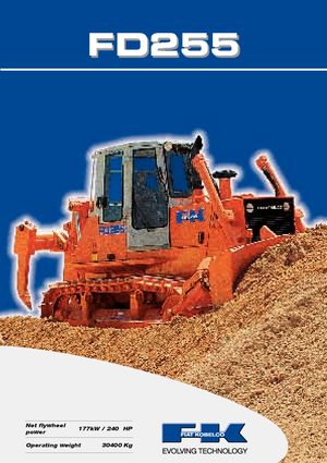 Bulldozers Fiat Kobelco FD 255