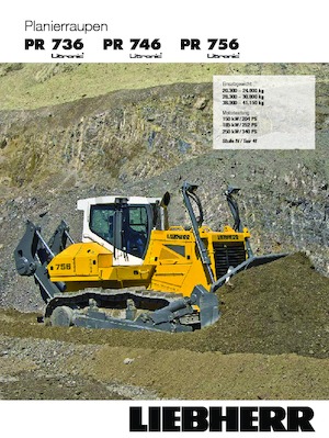 Bulldozers Liebherr PR 746 L