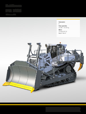 Bulldozers Liebherr PR 766 Litronic