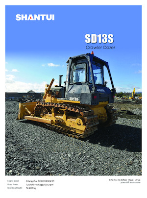 Bulldozers Shantui SD13S