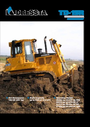Bulldozers Dressta TD 15 R WT
