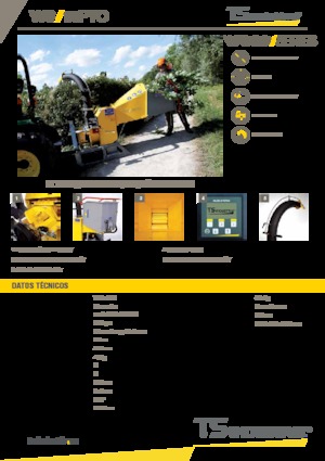 Déchiqueteuses de bois TS-Industrie 10 PTO