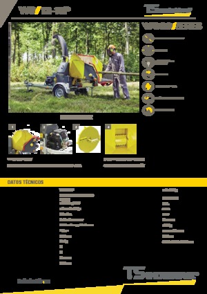 Déchiqueteuses de bois TS-Industrie 12-19 P