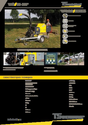 Déchiqueteuses de bois TS-Industrie 15-27 P