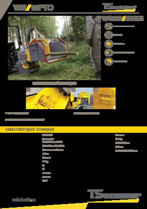 Déchiqueteuses de bois TS-Industrie 15 PTO