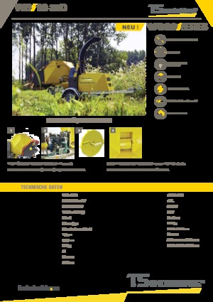 Déchiqueteuses de bois TS-Industrie 16-35 D