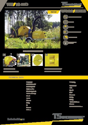 Déchiqueteuses de bois TS-Industrie 16-35 D