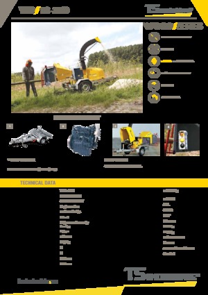 Déchiqueteuses de bois TS-Industrie 18-35 D