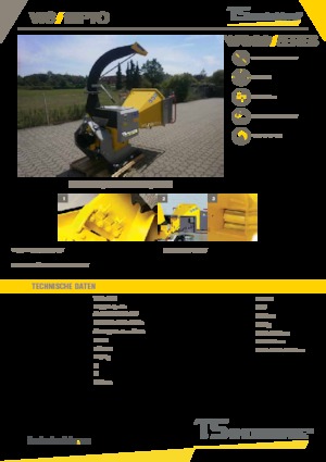 Déchiqueteuses de bois TS-Industrie 18 PTO
