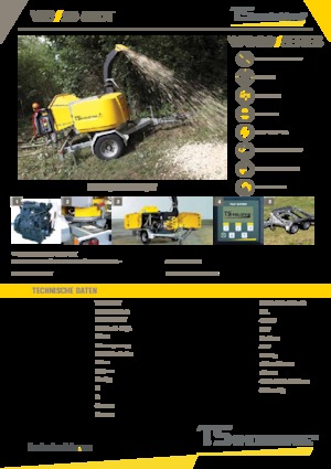 Déchiqueteuses de bois TS-Industrie 20-50 DT