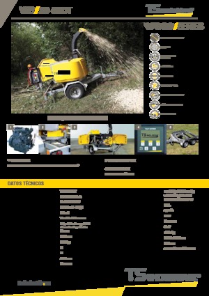 Déchiqueteuses de bois TS-Industrie 20-50 DT
