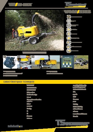 Déchiqueteuses de bois TS-Industrie 20-50 DT