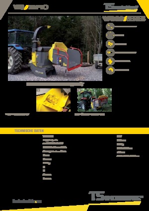 Déchiqueteuses de bois TS-Industrie 20 PTO