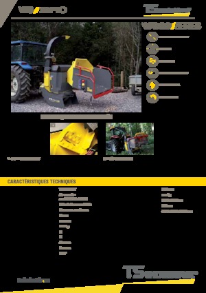 Déchiqueteuses de bois TS-Industrie 20 PTO