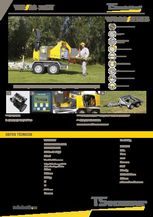 Déchiqueteuses de bois TS-Industrie 23-75 DT