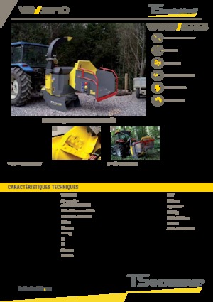 Déchiqueteuses de bois TS-Industrie 23 PTO